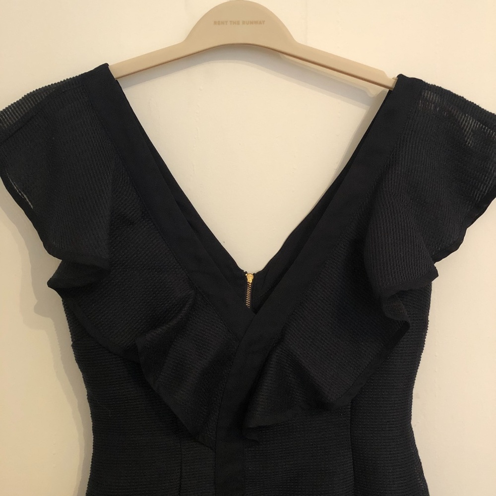 Keepsake Blue Ruffle Midi Dress - Picture 3 of 11